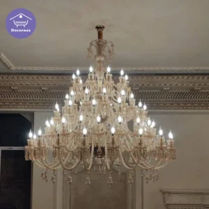 لوستر پنج طبقه باکارات مجلل برای تئاتر