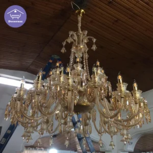 مدل جدید لوستر باکارات طلایی برای پذیرایی