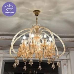 جدیدترین طرح لوستر رنگی باکارات