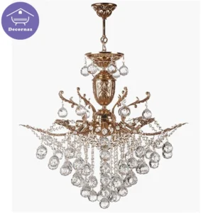 لوستر ۹ شعله آنتیک