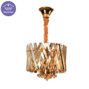 لوستر ۴ شعله کریستالی