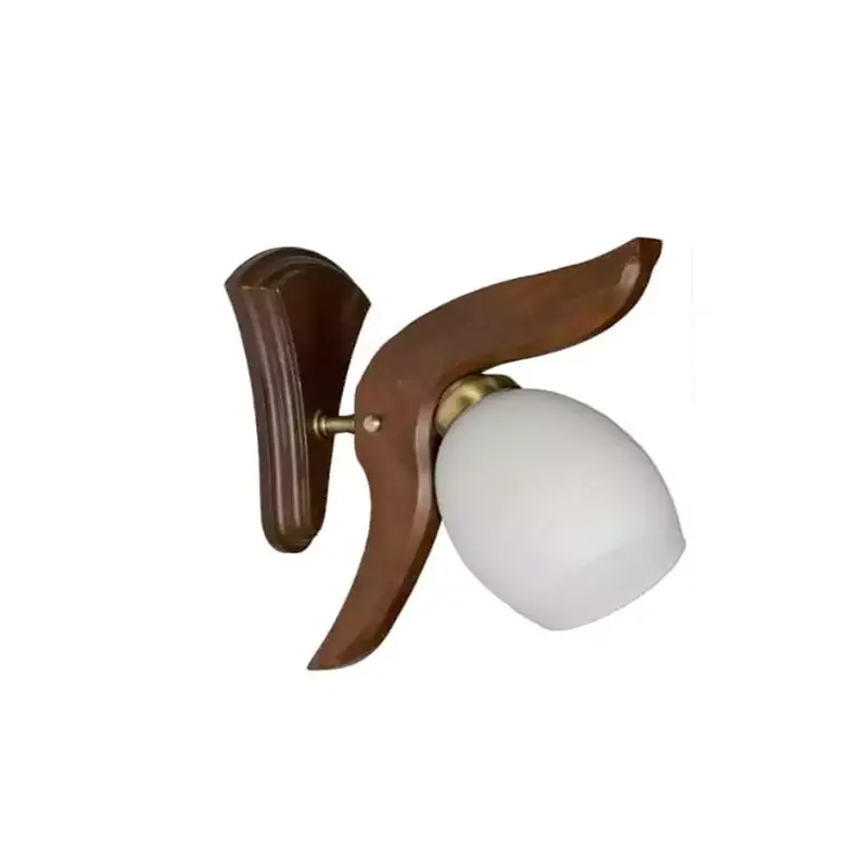 دیوارکوب چوبی مدرن طرح بال